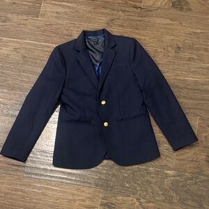 J. Crew Kids Navy Blazer with Gold Buttons